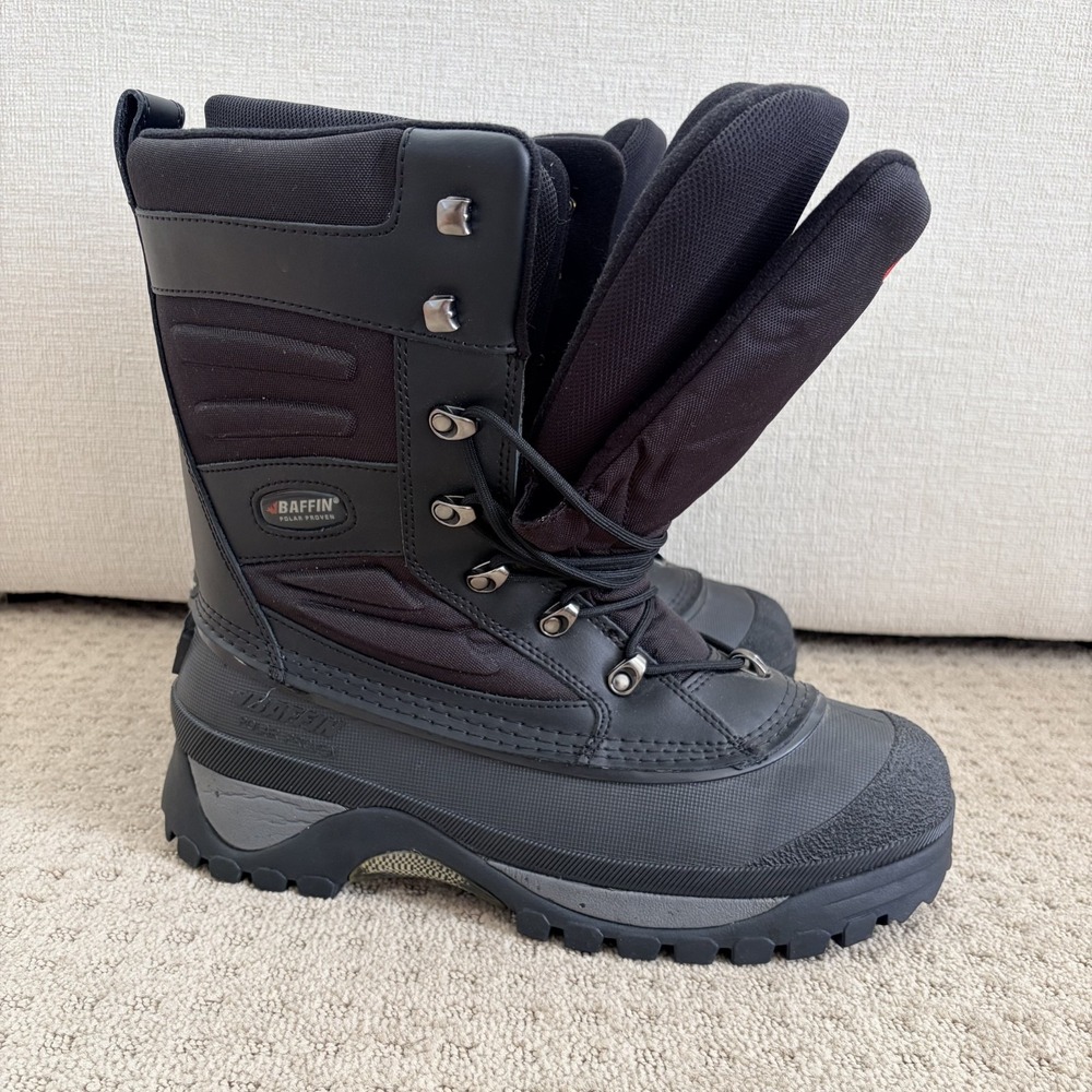Baffin CROSSFIRE Extreme Cold Weather Winter Boots in Black Men US 12 NWOB